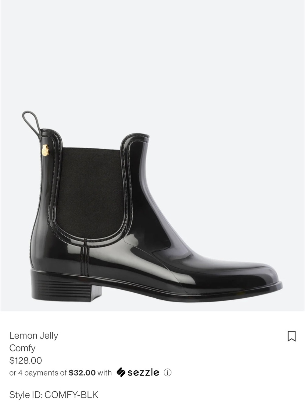 Lemon Jelly Women's Comfy Rain Boot